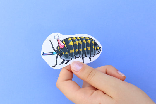 Vinyl Assel sticker, Party Gestroi