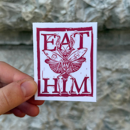 Sticker, „Eat Him“